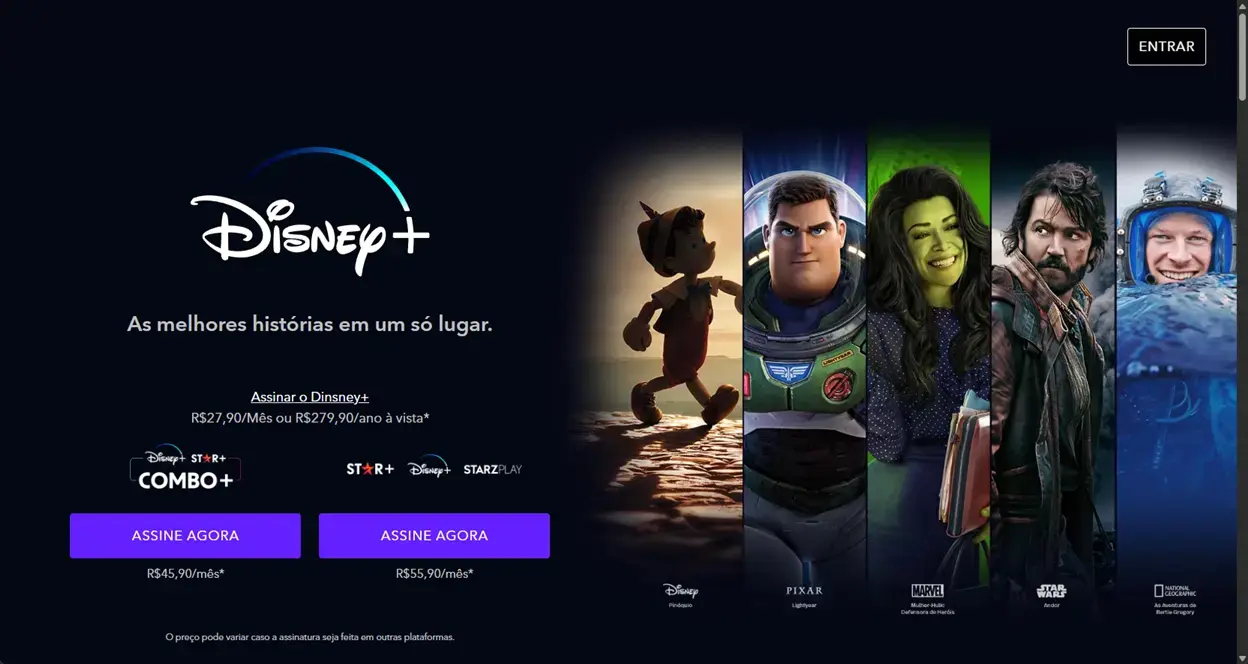 Clone do Disney+ - Imagem 1